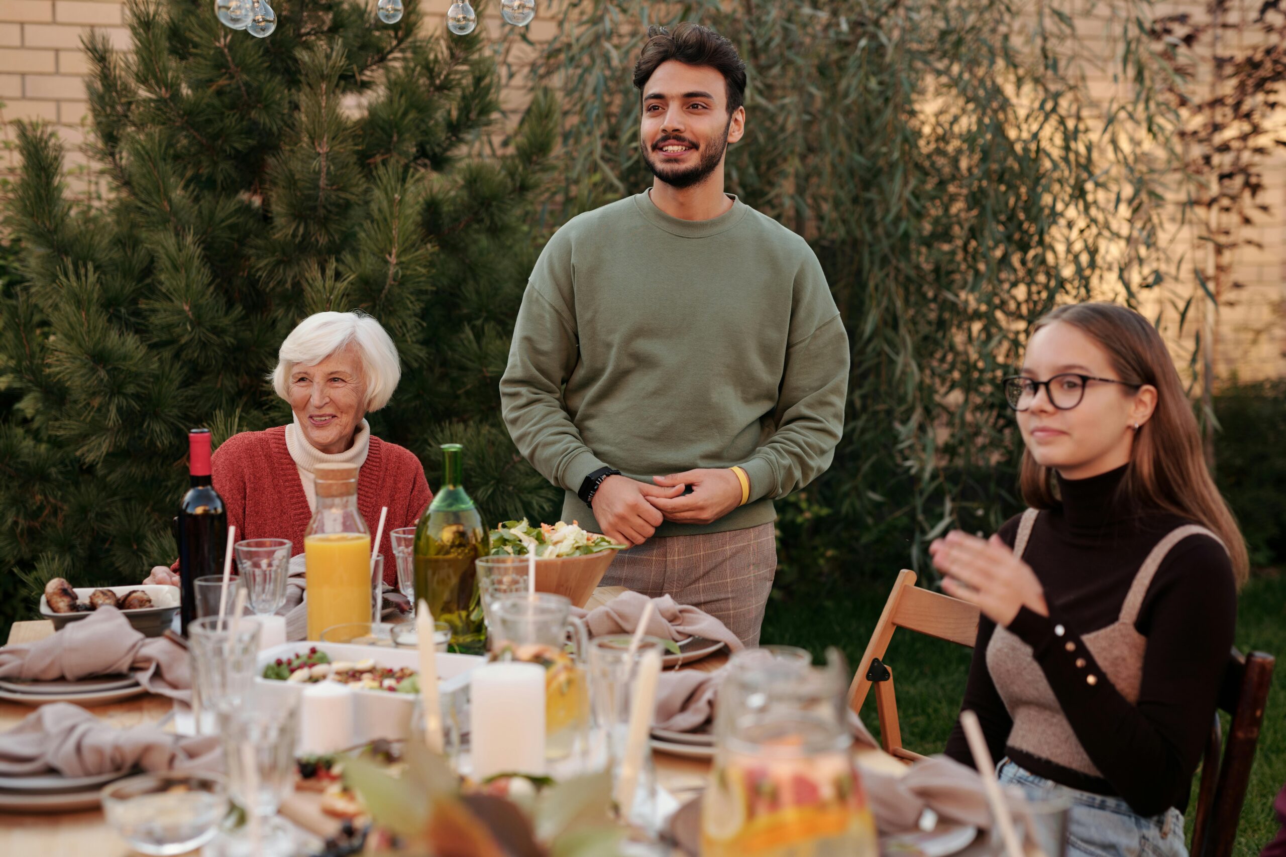 Harvest-Themed Backyard Dinners