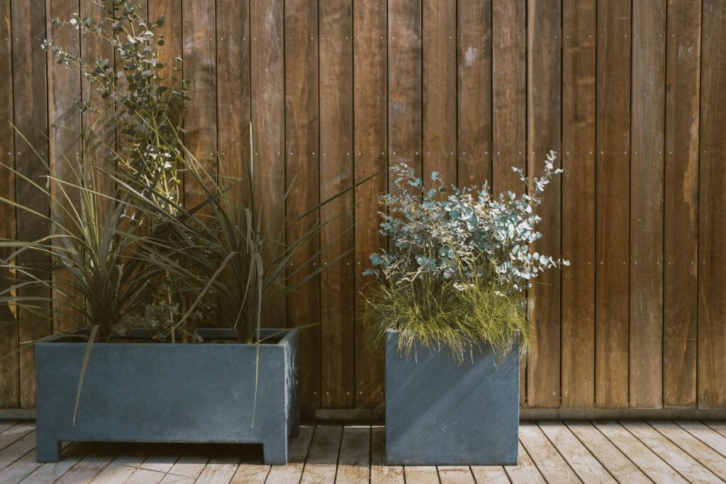 Reclaimed Wood Planters