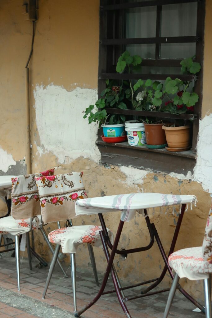 Foldable Chairs and Tables