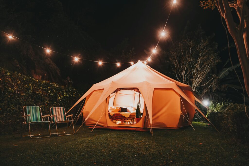 String Light Canopy