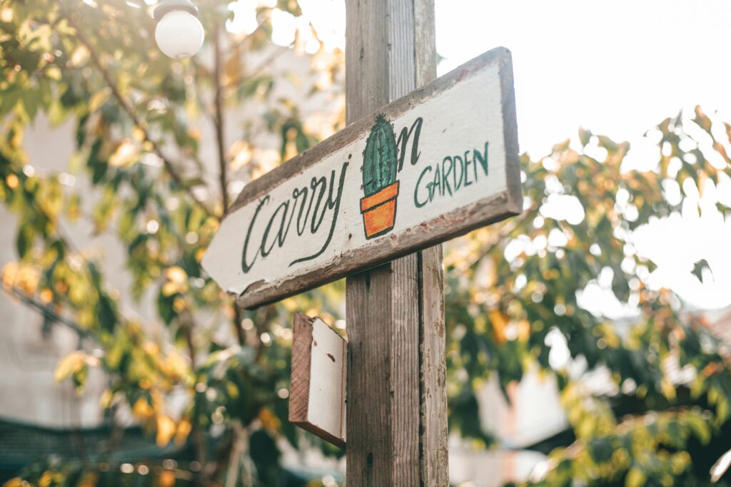 DIY Garden Signage