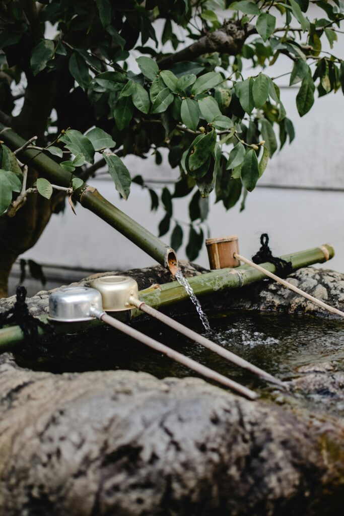 Bamboo Spout Waterfall