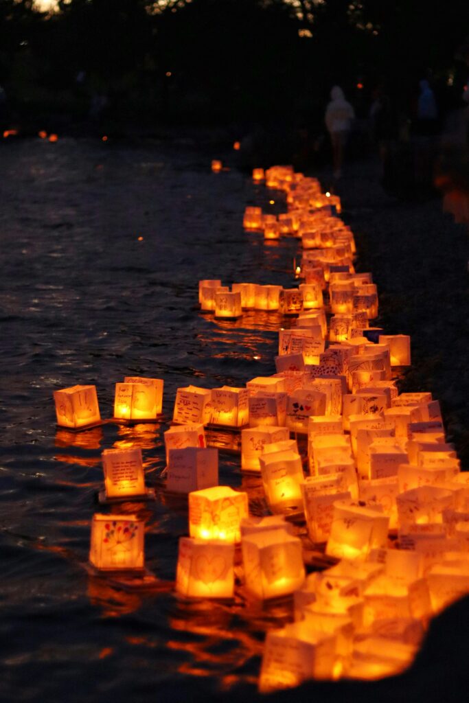 Floating LED Lanterns