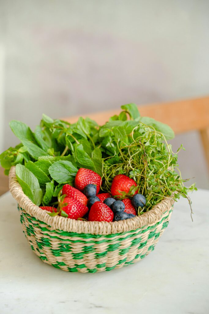 Selecting Vegetables and Herbs